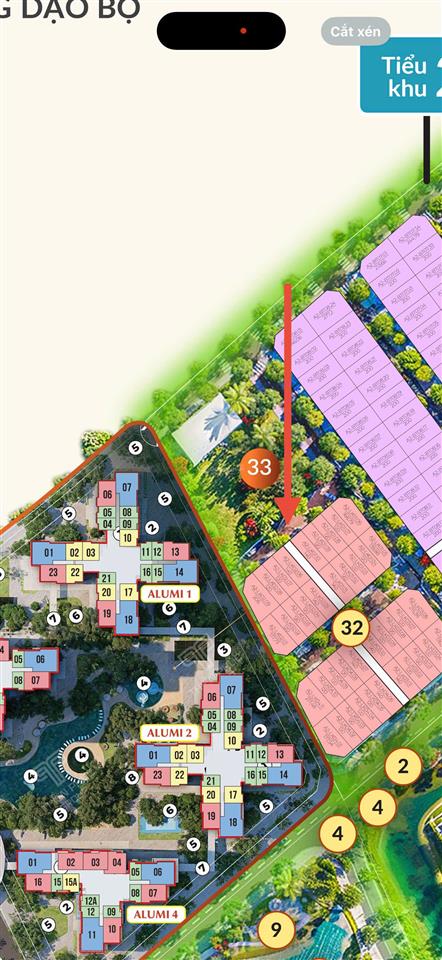 Độc quyền căn shophouse a2 140m2, gần chung cư, phố đi bộ, gần công viên, gần trung tâm thương mại