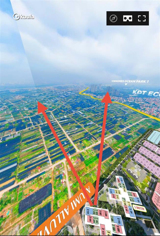 Studio view sông hồng, công viên, hướng mát, nội thất cao cấp giá 2,418 tỷ (70tr/m2)