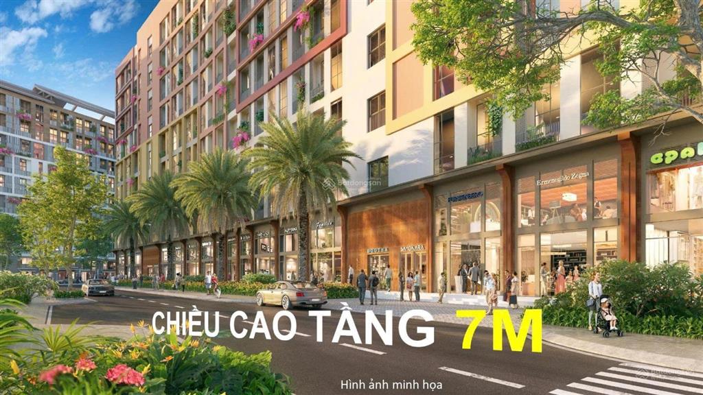 Quỹ căn chân đế tầng 1 sun urban city. giá chỉ 2 tỷ/căn