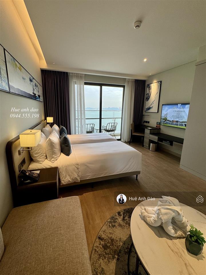 Đã nhận nhà + sẵn sổ đỏ  bán căn studio đông nam, mã chính diện biển view đảo rều!