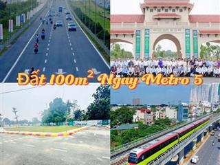 Đất view hồ hiếm  100m2 mặt tiền 8m. đất lõi sinh thái hòa lạc