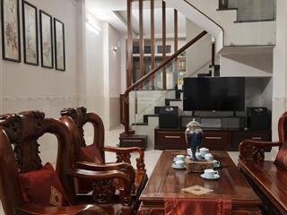 Nhà phố khu bàu cát  phan sào nam p11 hẻm xe hơi tránh, 4 tầng, dt 65m