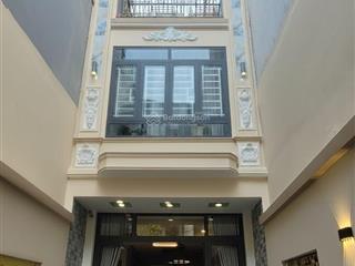 Nhà bán trung tâm tân bình  mặt tiền khu bàu cát  117m2  4 tầng mới 100%  nở hậu