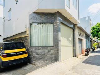 Nhà góc 2 mặt tiền đường hxh, sát vách phạm văn hai 5 tầng hiện đại,