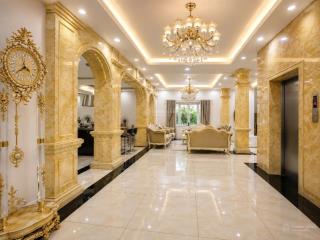 Biệt thự mặt phố khu sân bay  gần trường sơn  332m  4 tầng thang máy