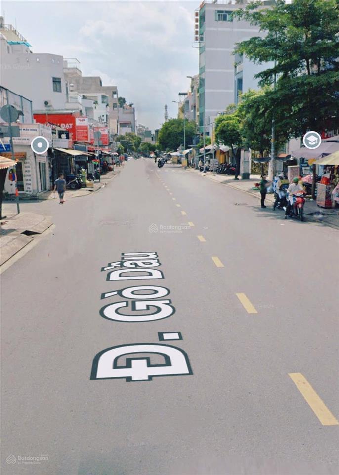 Bán nhà mặt tiền gò dầu  90m2 hiếm ngang 4m5 3tầng  đường 12m  giá 10.x tỷ tl chủ gấp bá