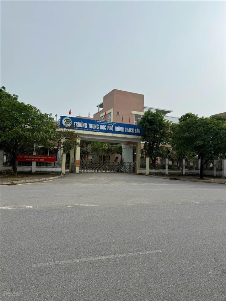 Bán nhà cạnh trường cấp 3 thạch bàn, ngõ ô tô, 90m2, 4 tầng, mặt tiền 4,5m, giá 12 tỷ