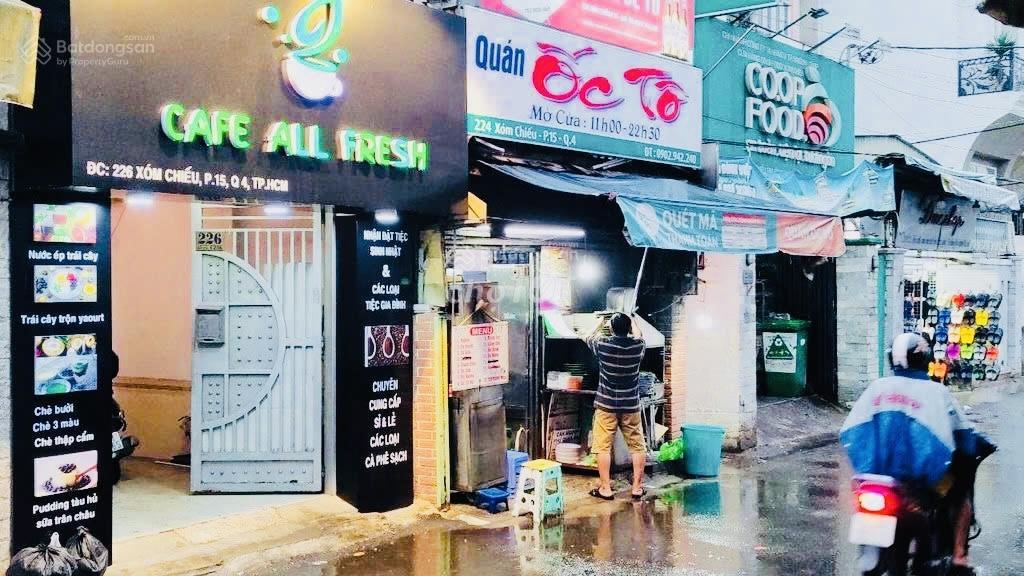 Mặt bằng kinh doanh đa ngành nghề 4 tầng kiên cố  vị trí q4 đẹp cực kỳ
