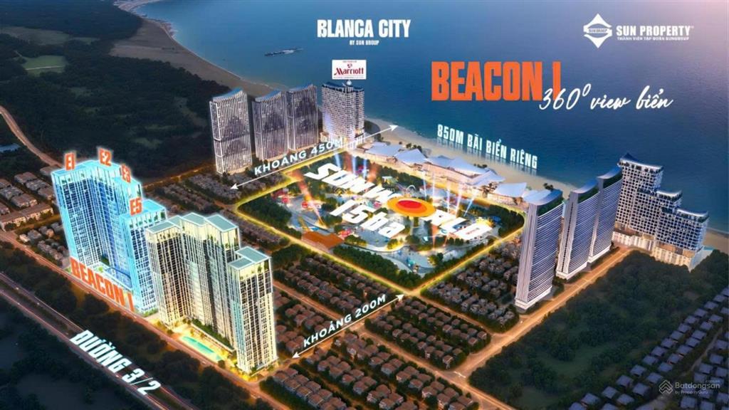 Hàng độc quyền beacon tower ch lâu dài mặt biển sungroup vũng tàu chiết khấu đến 24% 0908 752 ***