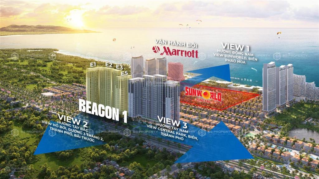 Hàng độc quyền beacon tower ch lâu dài mặt biển sungroup vũng tàu chiết khấu đến 24% 0908 752 ***