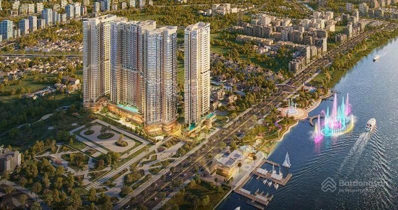 Căn hộ ven sông saigon ngay bến du thuyền đầu tiên tại hcm dự kiến từ 48tr/m2tt chỉ 10% ck đến 7%