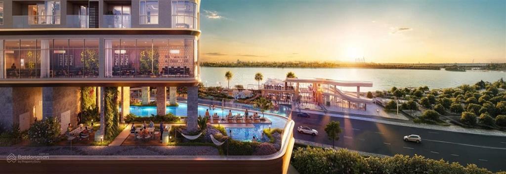 Căn hộ ven sông saigon ngay bến du thuyền đầu tiên tại hcm dự kiến từ 48tr/m2tt chỉ 10% ck đến 7%