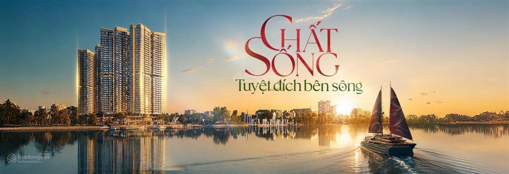 Căn hộ ven sông saigon ngay bến du thuyền đầu tiên tại hcm dự kiến từ 48tr/m2tt chỉ 10% ck đến 7%