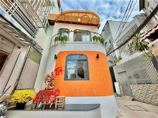 Giảm sốc 170tr chỉ còn 4,68 tỷ nhà mới 2 tầng  2 mặt hẻmchu văn an  full nội thất