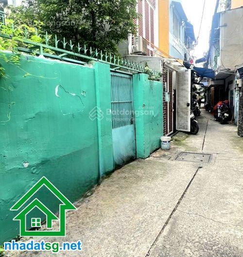 Chỉ 6,1 tỷ nhà trung tâm p.4 tân bình khu hiếm nhà bán  nở hậu 6m gần mặt tiền 3 pn 2 wc