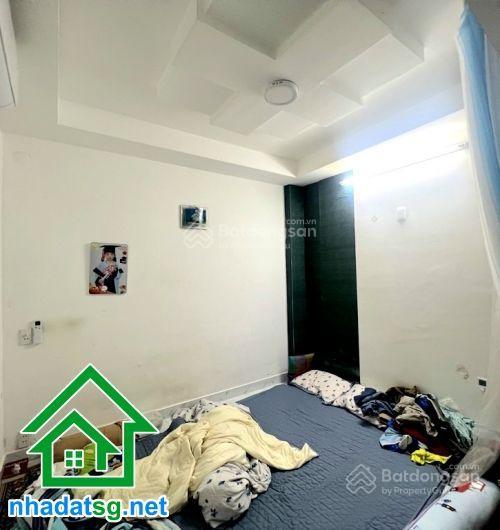 Chỉ 6,1 tỷ nhà trung tâm p.4 tân bình khu hiếm nhà bán  nở hậu 6m gần mặt tiền 3 pn 2 wc