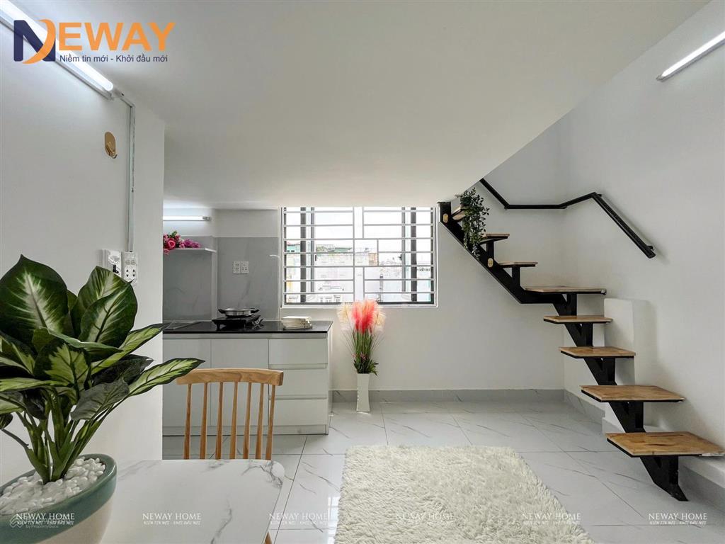 Căn hộ dịch vụ cửa sổ thoáng  an ninh  sạch sẽ  ngay aeon tân phú  gần đại học công thương
