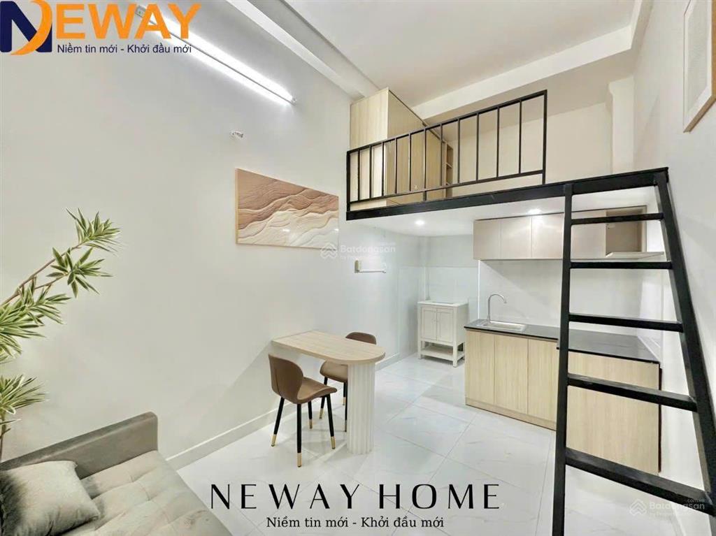 Căn hộ dịch vụ duplex cửa sổ thoáng  full nội thất  ngay tân sơn nhì  gần aeon tân phú