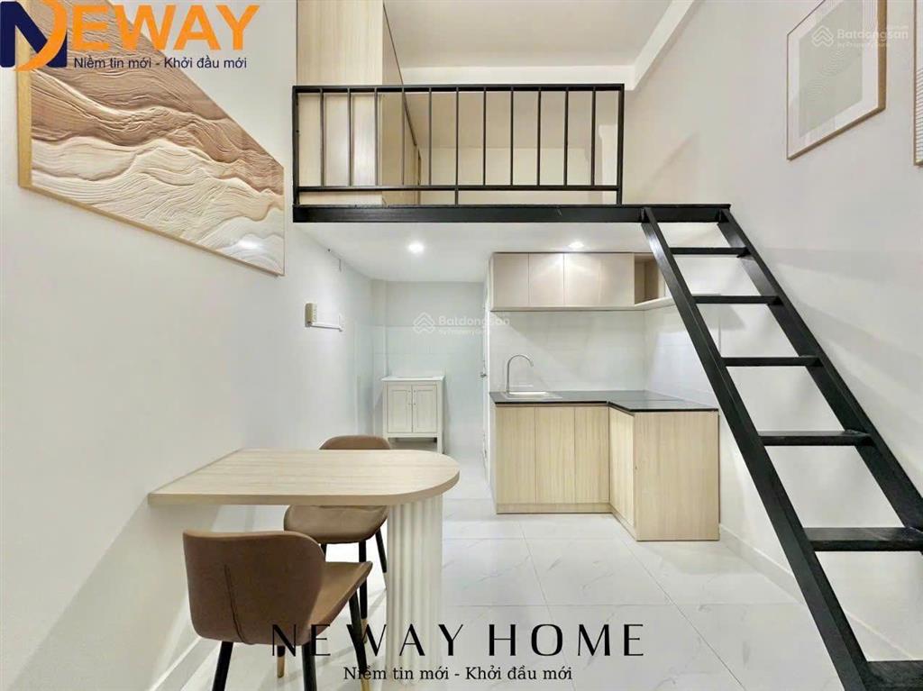 Căn hộ dịch vụ duplex cửa sổ thoáng  full nội thất  ngay tân sơn nhì  gần aeon tân phú