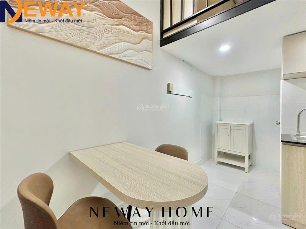 Căn hộ dịch vụ duplex cửa sổ thoáng  full nội thất  ngay tân sơn nhì  gần aeon tân phú