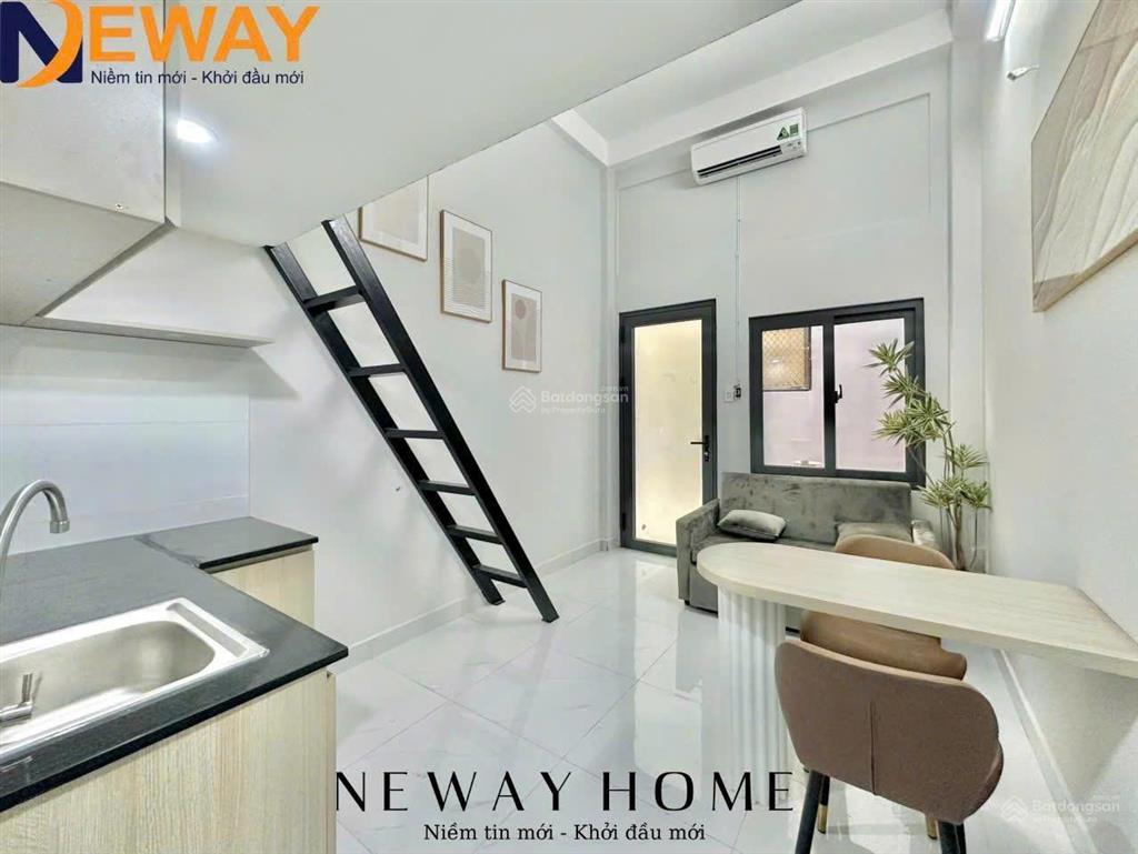 Căn hộ dịch vụ duplex cửa sổ thoáng  full nội thất  ngay tân sơn nhì  gần aeon tân phú