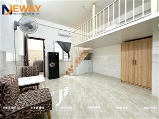 Căn hộ duplex full nội thất  ngay etown hoàng hoa thám  ở 3  4 bạn thoải mái