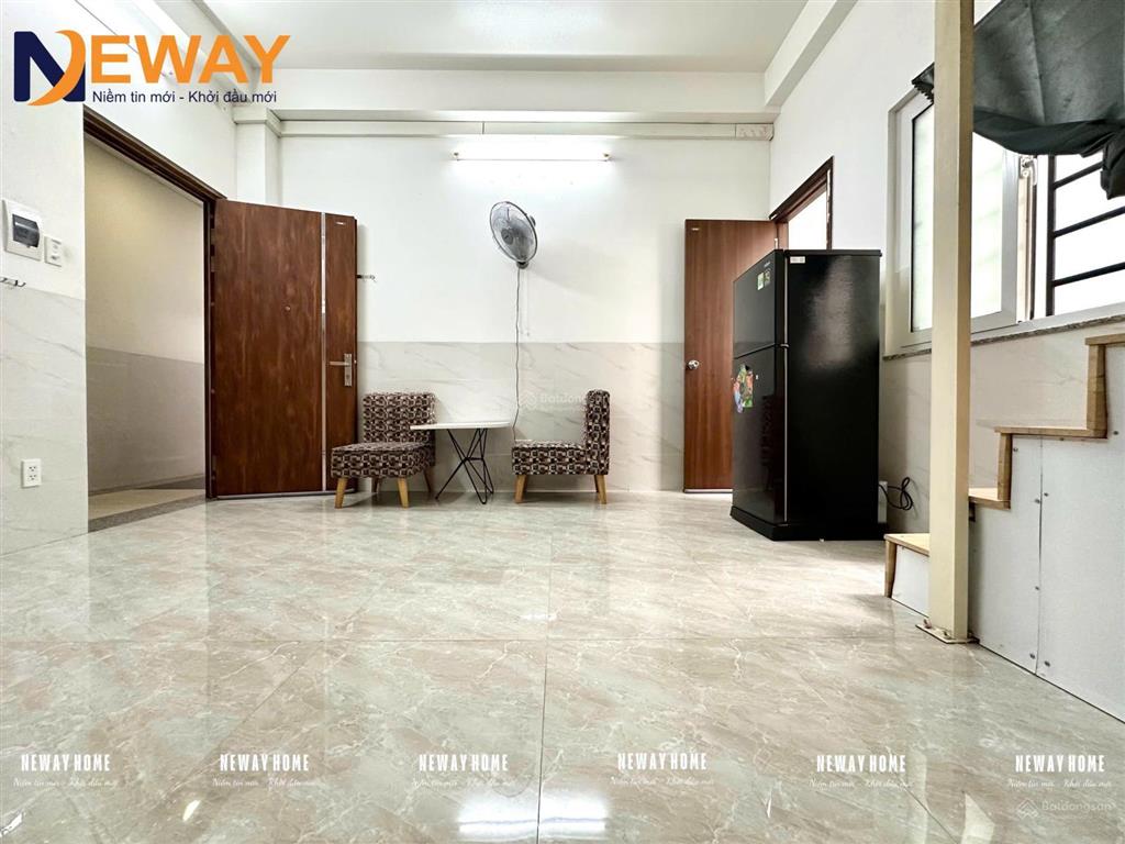 Căn hộ duplex full nội thất  ngay etown hoàng hoa thám  ở 3  4 bạn thoải mái