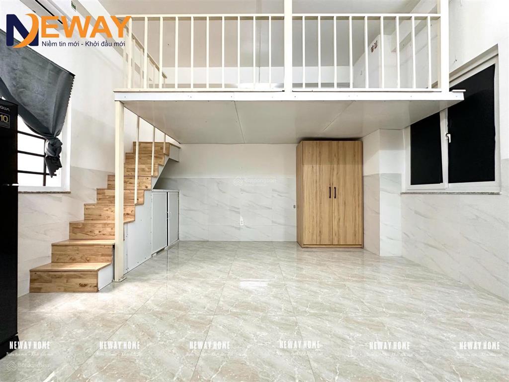 Căn hộ duplex full nội thất  ngay etown hoàng hoa thám  ở 3  4 bạn thoải mái