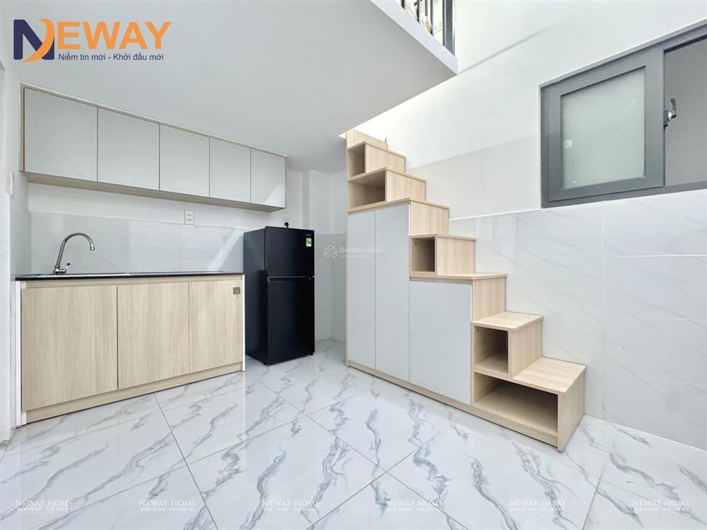 Căn hộ duplex cửa sổ thoáng  full nội thất  ngay gần luỹ bán bích  đh văn hiến  đh hồng bàng