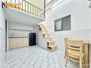 Căn hộ duplex cửa sổ thoáng  full nội thất  ngay gần luỹ bán bích  đh văn hiến  đh hồng bàng