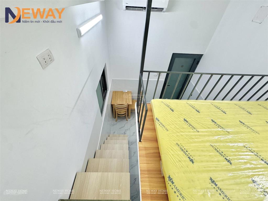 Căn hộ duplex cửa sổ thoáng  full nội thất  ngay gần luỹ bán bích  đh văn hiến  đh hồng bàng