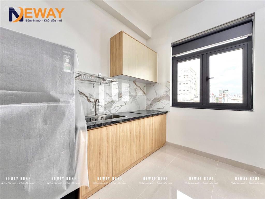 Căn hộ 2 phòng ngủ  2 nhà vệ sinh  mới xây 100%  full nội thất  ngay gần ngã tư 4 xã  hoà bình