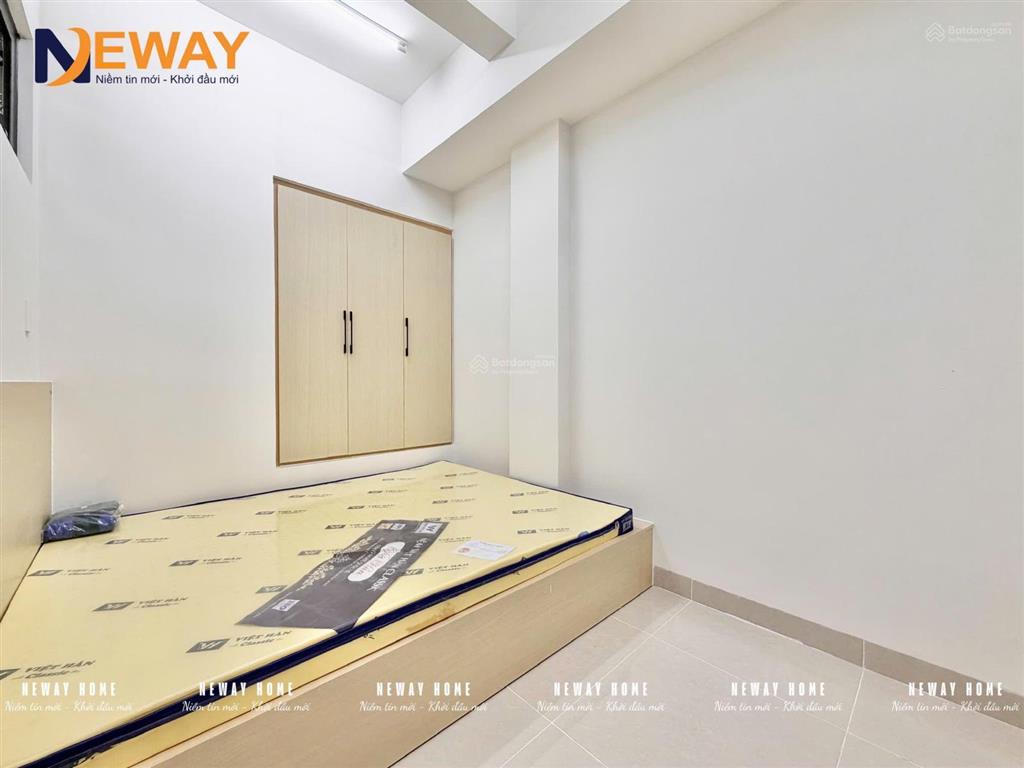 Căn hộ 2 phòng ngủ  2 nhà vệ sinh  mới xây 100%  full nội thất  ngay gần ngã tư 4 xã  hoà bình