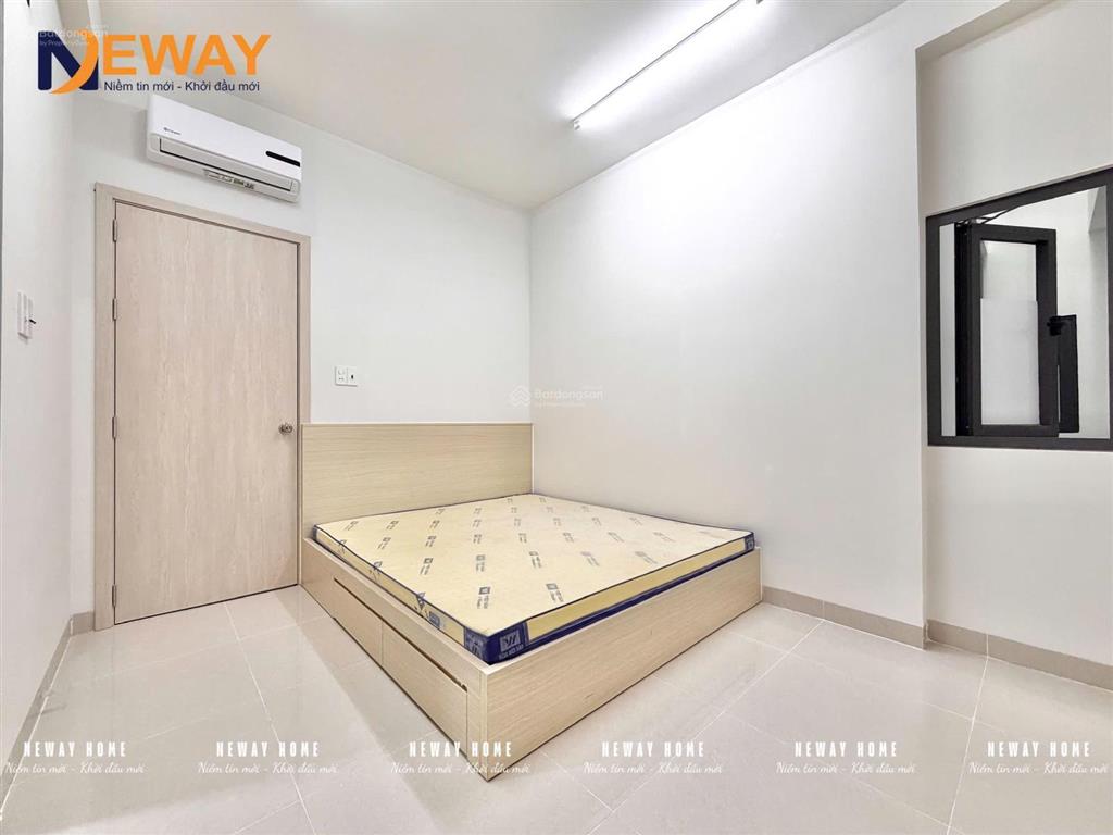 Căn hộ 2 phòng ngủ  2 nhà vệ sinh  mới xây 100%  full nội thất  ngay gần ngã tư 4 xã  hoà bình