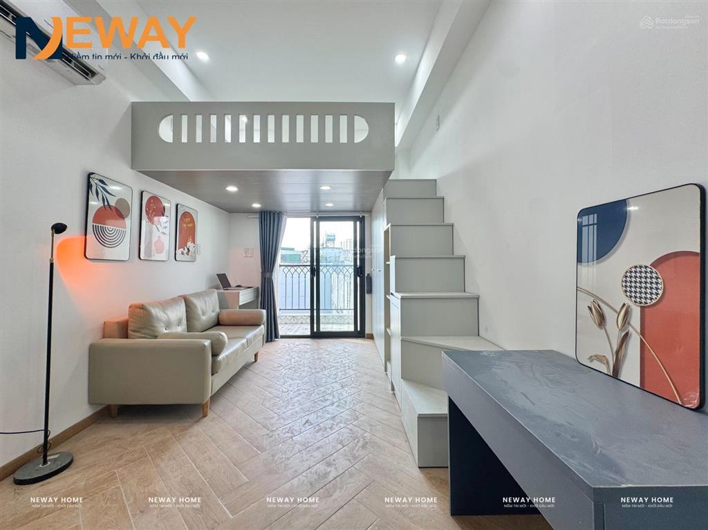 Căn hộ duplex bancol mới xây  full nội thất, máy giặt riêng  ngay vườn lài  luỹ bán bích