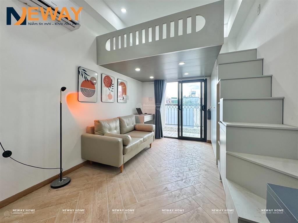 Căn hộ duplex bancol mới xây  full nội thất, máy giặt riêng  ngay vườn lài  luỹ bán bích