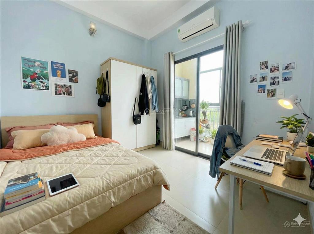 [q2] cho thuê studio ban công full nội thất view land mark gần sala, thảo điền