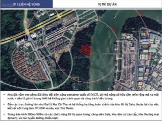 Bán quỹ đất vip thương mại khu thủ thiêm kề sala | 24.336m² (2,43ha)