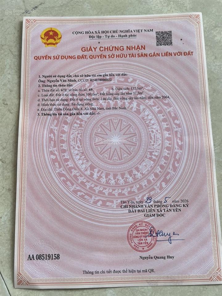 Đất sạch sẽ ko tranh chấp pháp lý rõ ràng kinh doanh đều ok