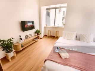 Căng đét! tòa căn hộ dịch vụ tây sơn, dt 1.2 tỷ/năm, 18 phòng khép kín, 2 thoáng, gần ô tô, 76m2*7t