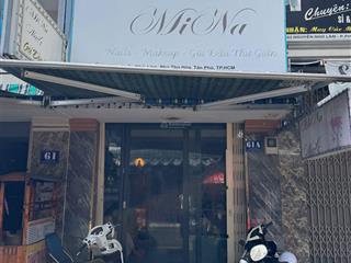 Bán nhà mt 61a nguyễn nhữ lãm, khu phố ăn uống kinh doanh sầm uất., p phú thọ hoà, q tân phú6.8 ty