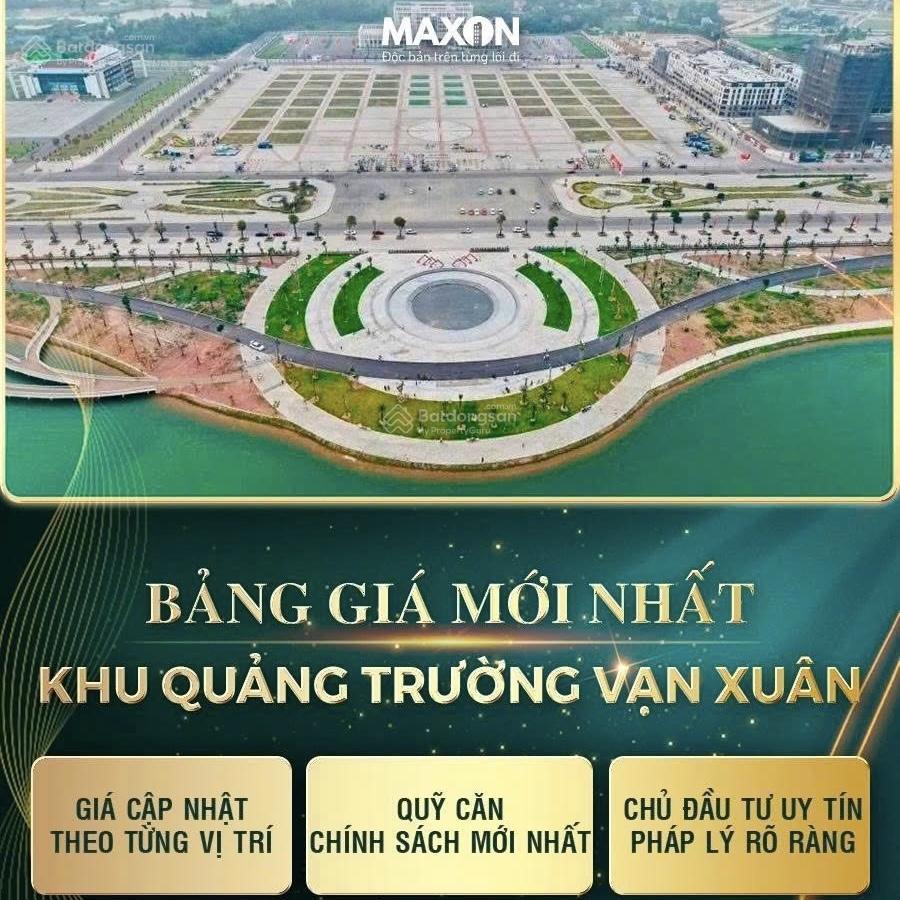 Đất trung tâm quảng trường vạn xuân chưa bao giờ rẻ đến thế chỉ từ 26tr/1m2