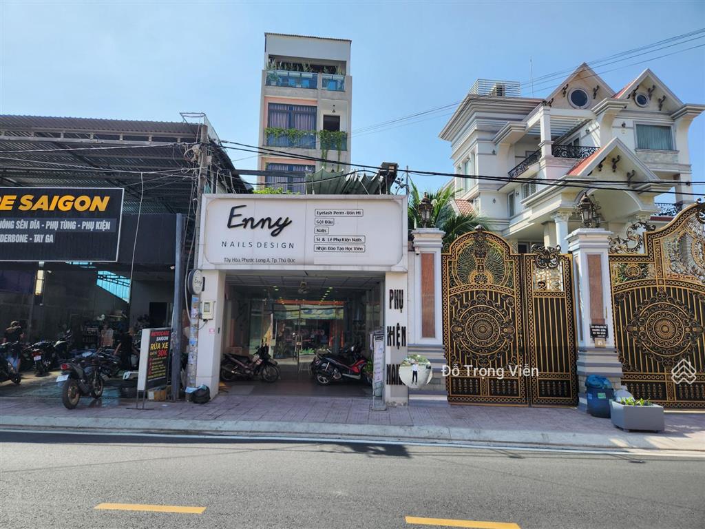 Thu nhập 55tr/tháng  mặt tiền kd đường tây hòa phước long a, sát ga metro  global city