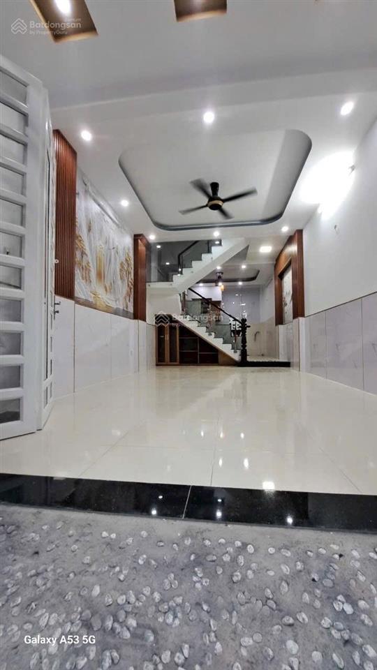 Nhà đẹp 4m đường số 8, bình hưng hòa b hẻm 6m thông 3 tầng btct, chỉ 5.45 tỷ