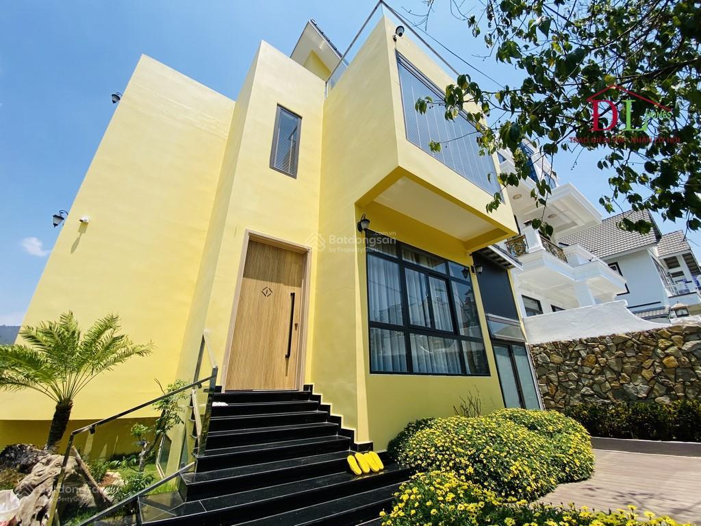 Bán biệt thự góc 2 mặt tiền đường nhựa kqh an sơn | p4 đà lạt