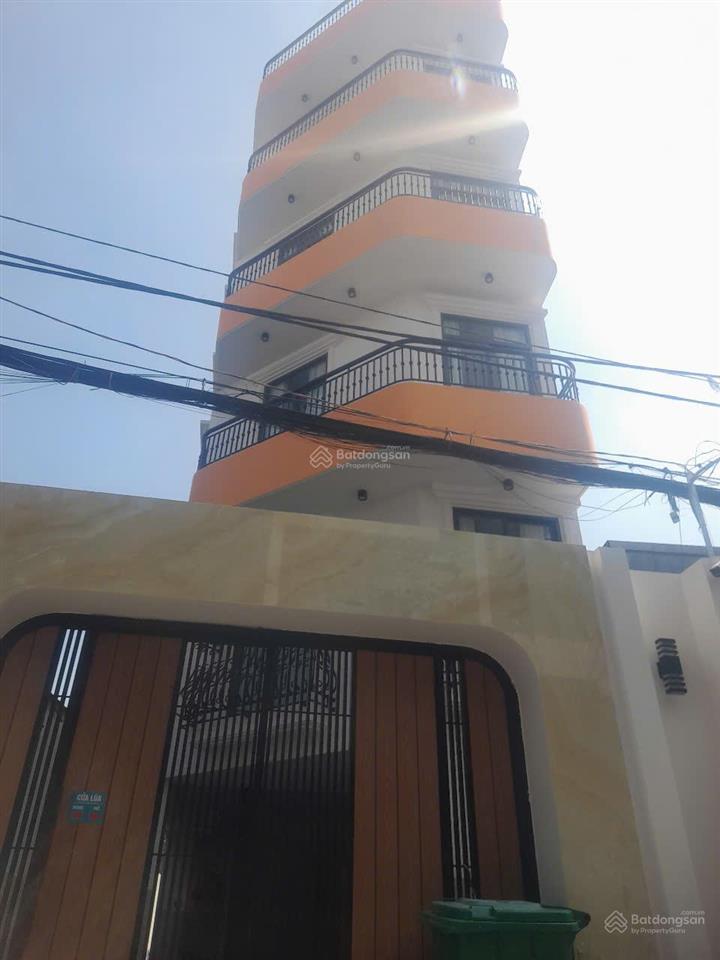 Bán nhà tân bình mới. dt 5.77m x 24.92m (nở 6,33) dtsd 483.5 m2, kcấu 6 tầng. 14 + 6 phòng