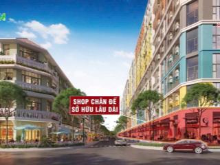 Shop chân đế kinh doanh, sổ lâu dài, dòng tiền 20tr/tháng tại sun hà nam, gần công viên