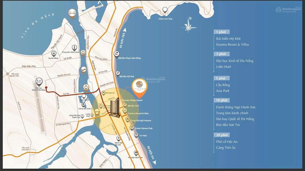 Cơ hội đầu tư tốt! khách cắt lỗ bán căn 2pn  77m2  view biển chính diện  hướng đông nam mát