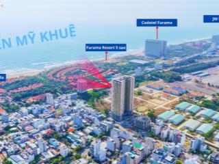 1 căn duy nhất! tầng trung 2pn  view trực diện biển  4,8x tỷ hướng đông nam mặt trời mọc