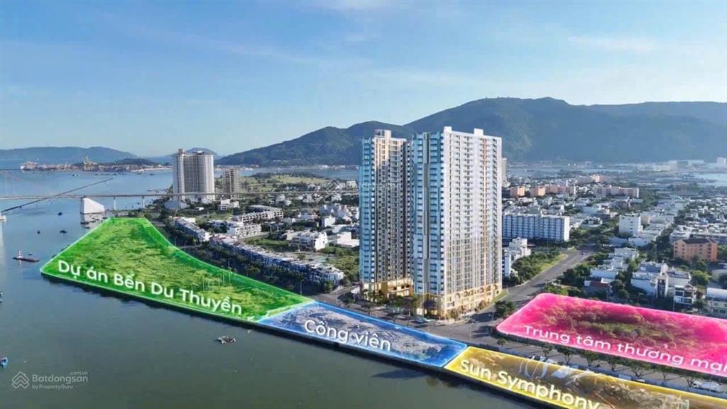 Căn 2pn  tầng cao  view pháo hoa  4,8 tỷ  76m2  cạnh căn góc siêu đẹp tại dự án